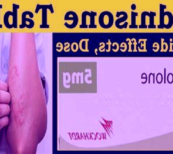 Prednisolone effects from reducing prednisolone tablet