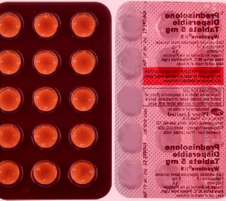 Prednisolone prednisolone 5mg leaflet tablet