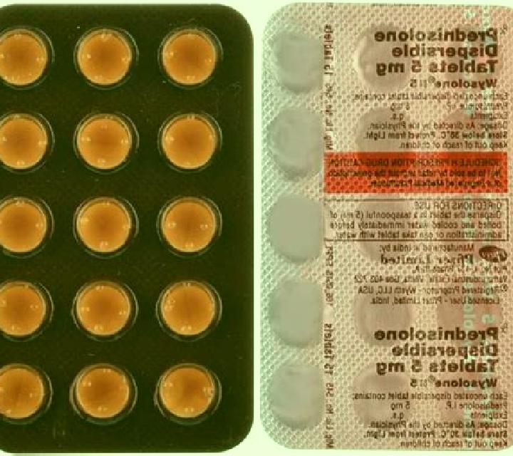 Prednisolone prednisolone and mycophenolate tablet