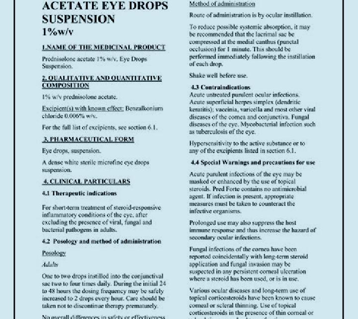 Prednisolone prednisolone eye side effects tablet
