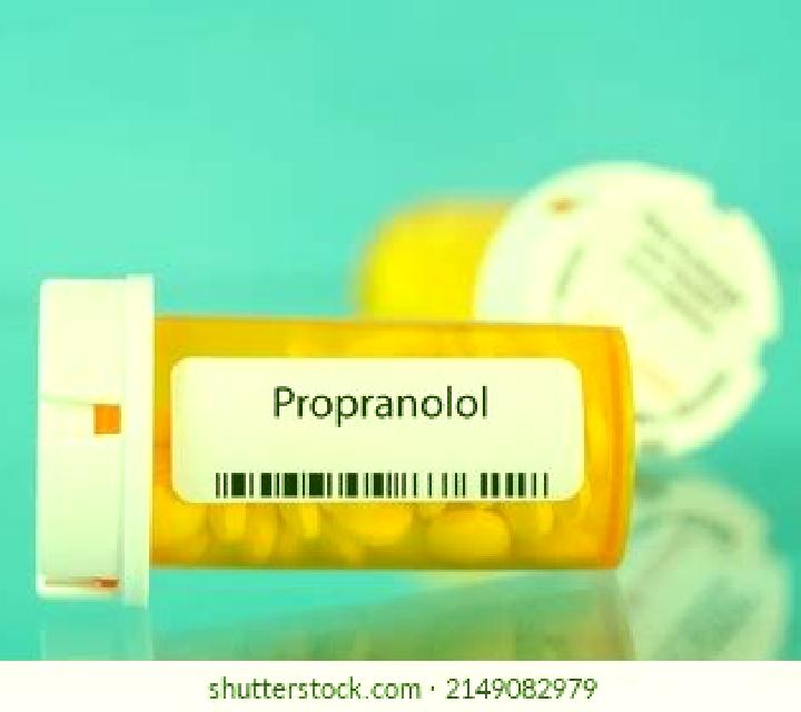 Propranolol pills