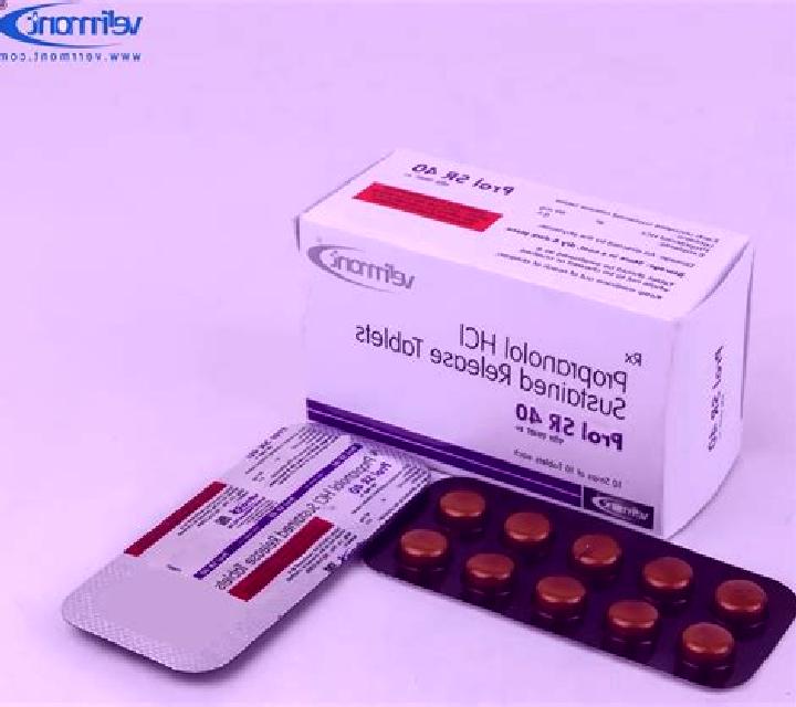 Propranolol SR tablet