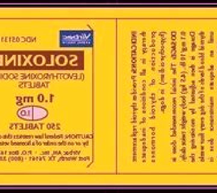 Soloxine tablet