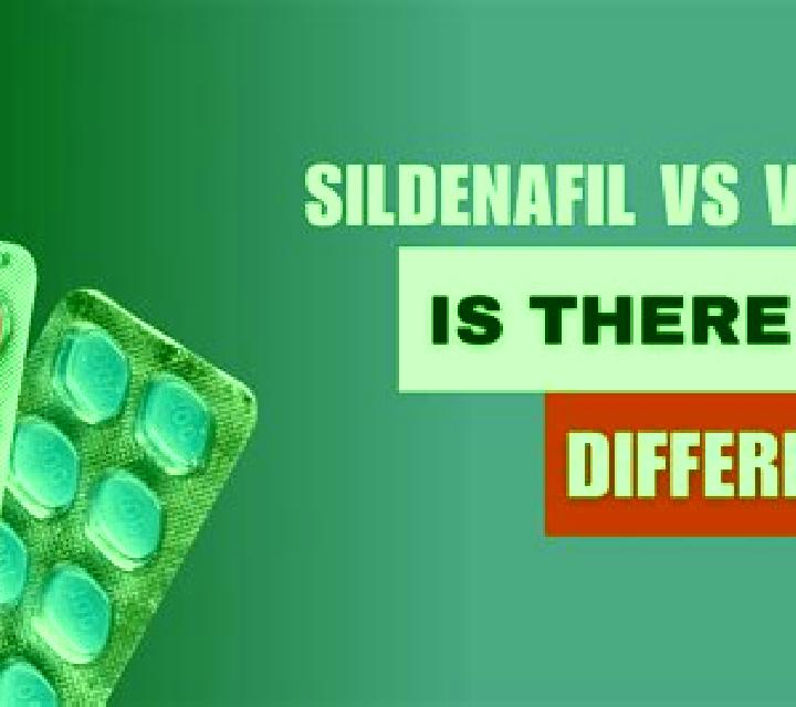 Viagra difference between sildenafil and viagra pills
