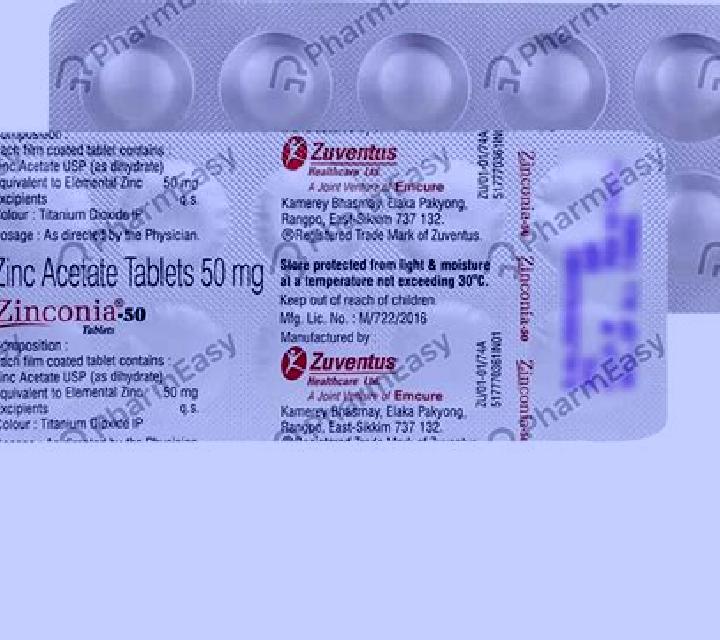 Zinconia tablet